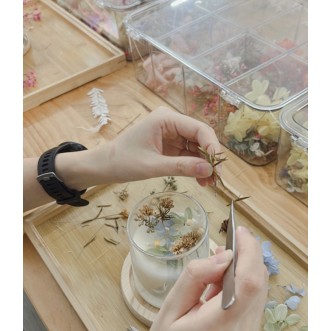 《Bridal Shower Party Time》- 玻璃罩香薰蠟燭