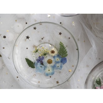 押花碟手作禮品訂製(附禮盒)