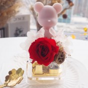 香薰熊永生花音樂盒工作坊